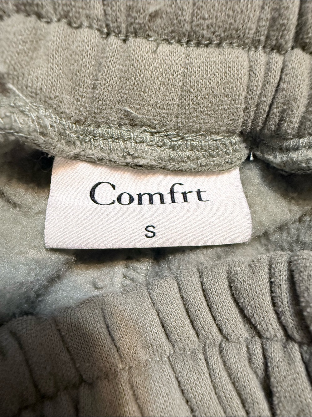 COMFRT Olive Track Joggers - Women's Casual Sweatpants - Picture 2 of 2